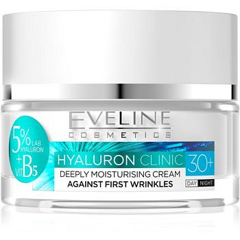 Eveline Cosmetics Hyaluron Clinic hydratační denní a noční krém 30+  50 ml