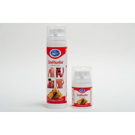 Sněhurka hřejivý gel s kaštanem a arnikou 50ml