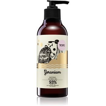Yope Geranium přírodní sprchový gel 400 ml