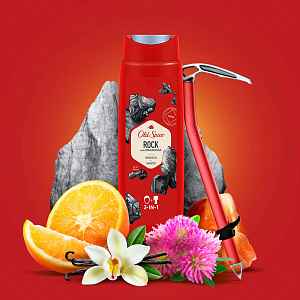 Old Spice Rock Sprchový Gel A Šampon Pro Muže 250 ml