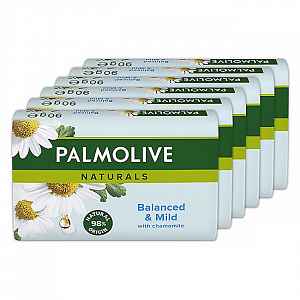 PALMOLIVE Naturals Chamomille Mýdlo 6x 90 g