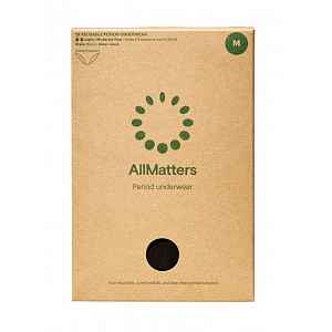 AllMatters Menstruační kalhotky - bikiny vel. M 1 ks černé