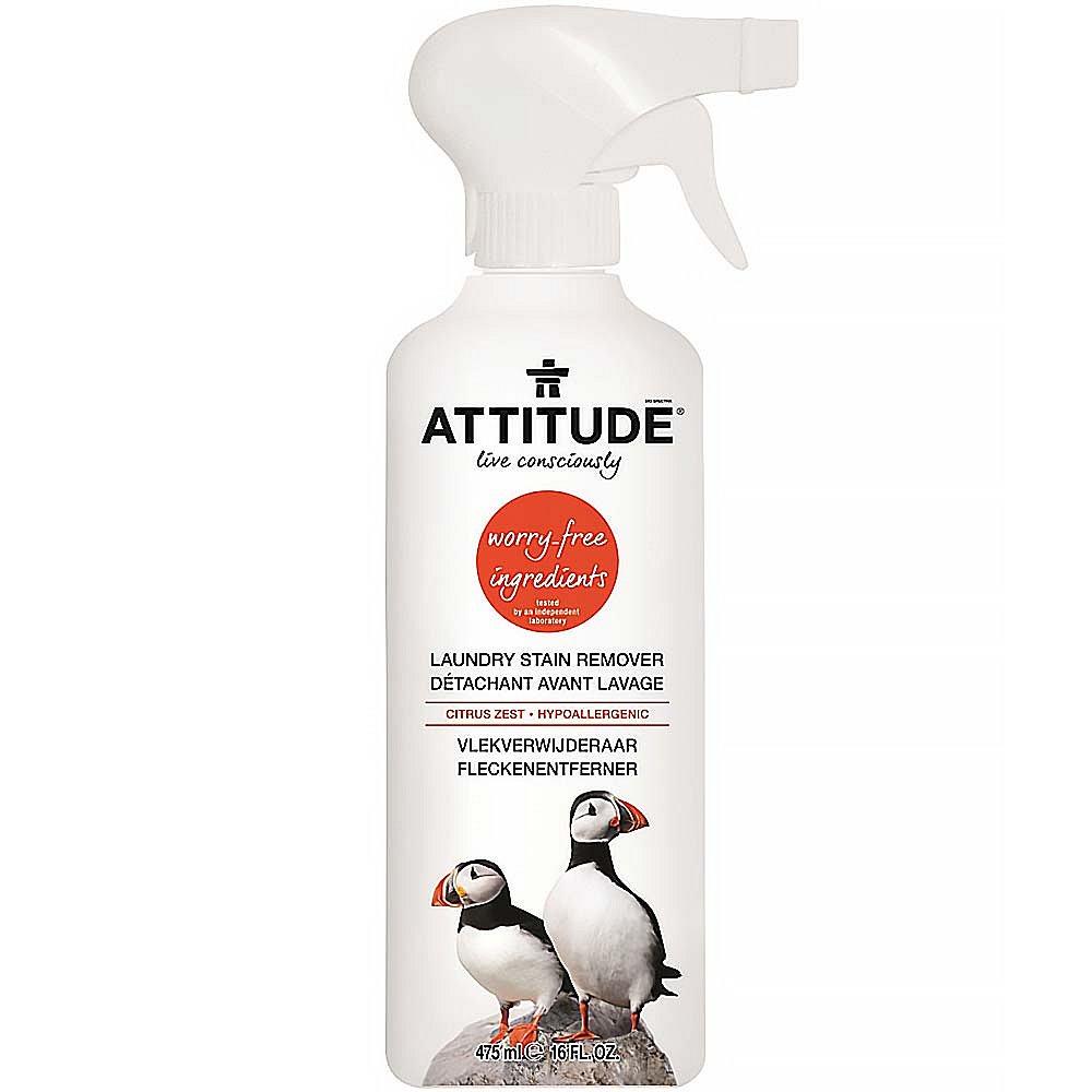 ATTITUDE odstraňovač skvrn s vůní citronové kůry s rozprašovačem 475 ml