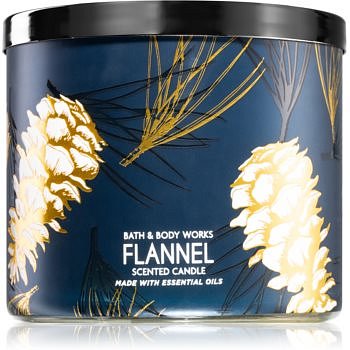 Bath & Body Works Flannel vonná svíčka II. 411 g