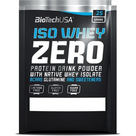 BioTech USA Iso Whey Zero Lactose Free Vanilka-skořicová rolka 25g