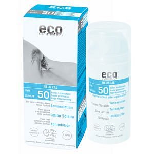 Eco Cosmetics Opalovací krém Neutral bez parfemace SPF 50 BIO 100ml