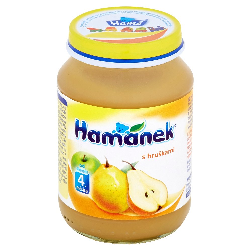 Hamánek BIO s hruškami 190g