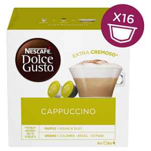 NESCAFÉ Dolce Gusto Cappuccino kávové kapsle 16 ks