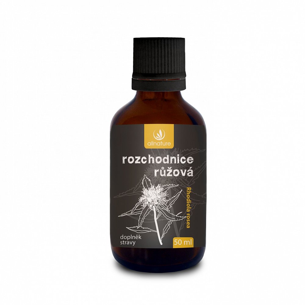 Allnature Rozchodnice Rhodiola rosea bylinné kapky 50 ml