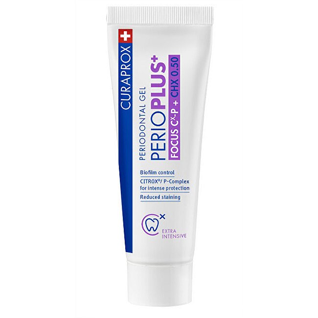 Antibakteriální a regenerační ústní gel PerioPlus+ Focus (Periodontal Gel) 10 ml