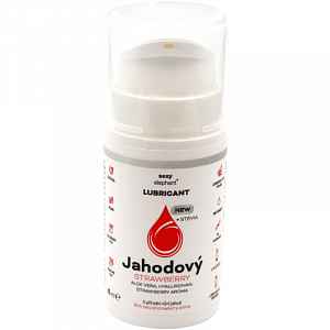 Cestovní balení Jahodový lubrikační gel (15 ml)