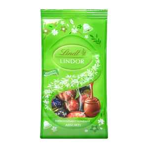 Lindt Mléčná a hořká čokoláda s jemnou náplní 180 g