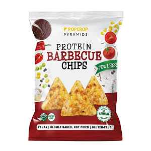 Popcrop Pyramids Proteinové chipsy Barbecue 60 g