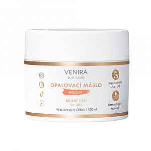 Venira Opalovací máslo bronze meloun SPF25 100 ml