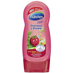Bübchen šampon a sprch.gel pro děti malina 230ml
