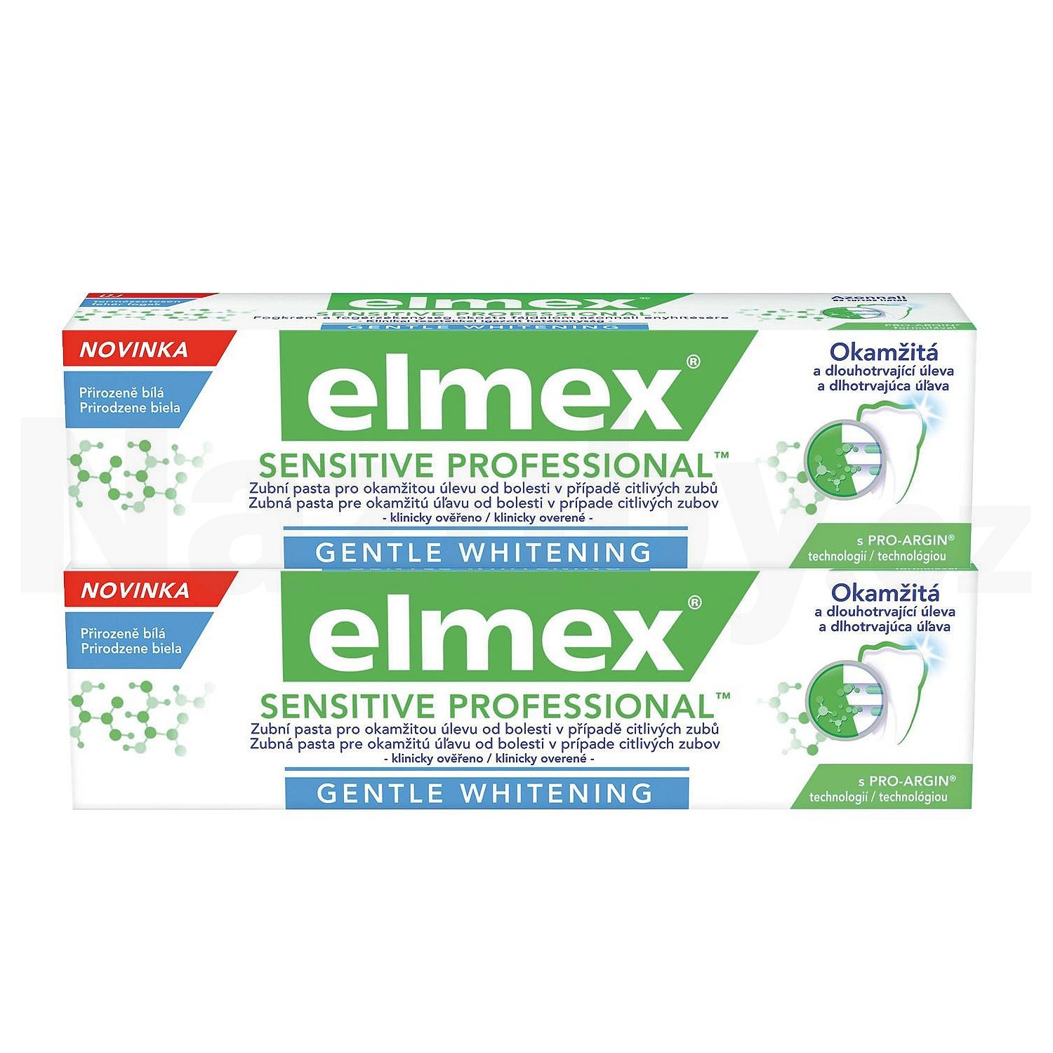 Elmex Sensitive Professional Whitening zubní pasta 2x75 ml
