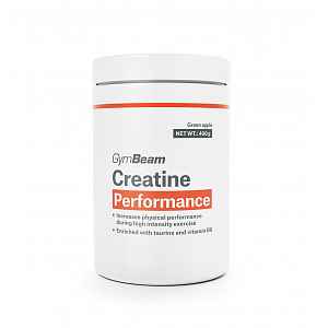 GymBeam Creatine Performance green apple 400 g