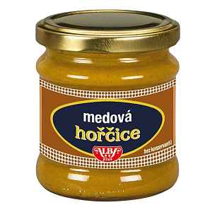 KÁVOVINY Hořčice medová sklo 180 g