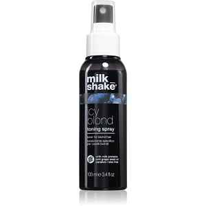 milk_shake® Icy Blond Toning Spray sprej neutralizující žluté tóny 100 ml