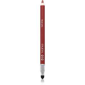 PUPA Milano True Lips konturovací tužka na rty odstín 010 Burnt Sienna 1.2 g