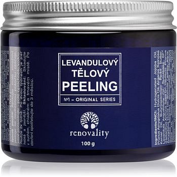 Renovality Original Series levandulový pleťový peeling 100 g