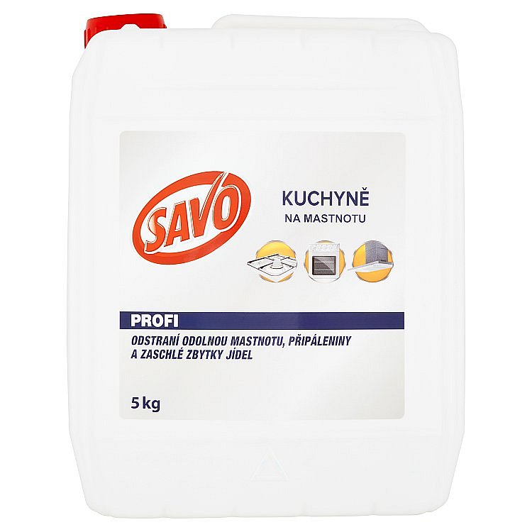 SAVO přípravek do kuchyně na mastnotu  5 kg