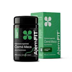 AjemFIT Organic Černá Maca – 90 kapslí