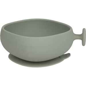 B.Box Silicone Bowl silikonová miska s víčkem Green 300 ml