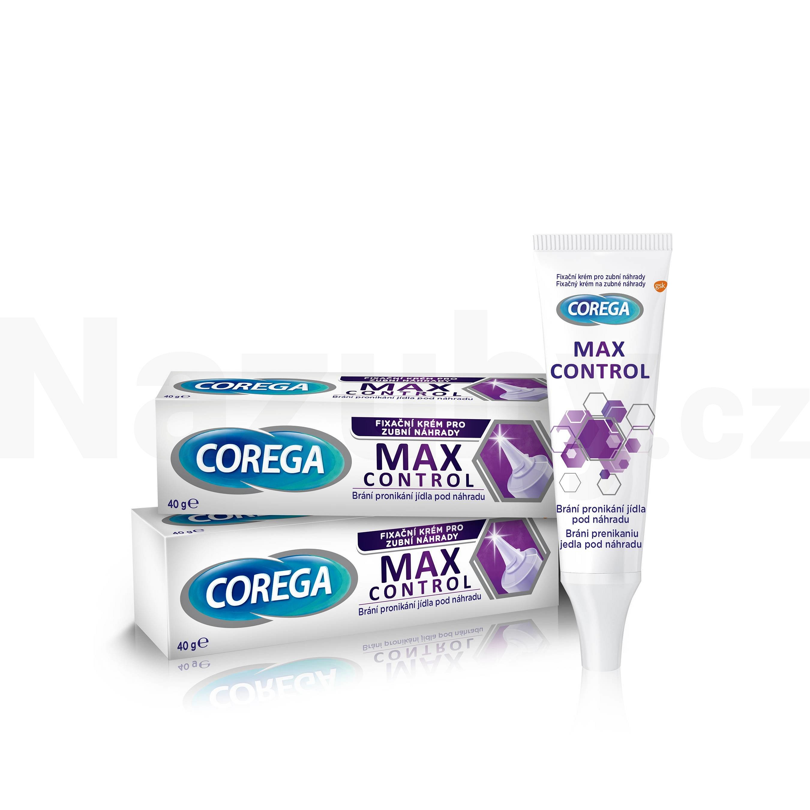 Corega Max Control Duopack 2 x 40 g