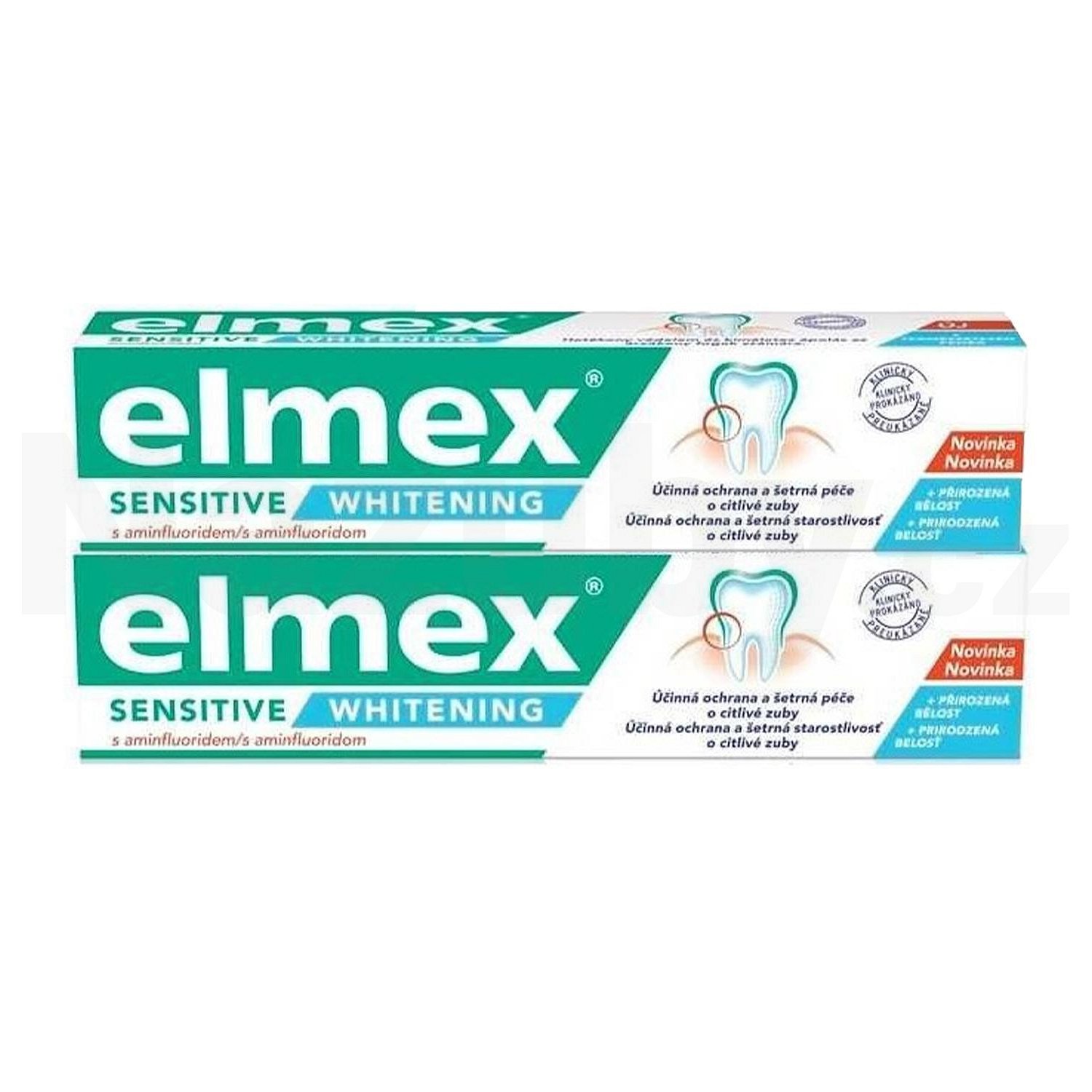 Elmex Sensitive Whitening zubní pasta 2x75 ml