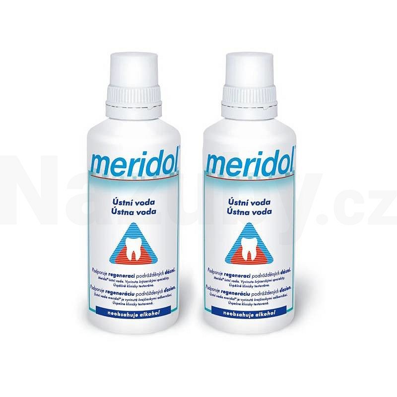 Meridol ústní voda 2x400 ml