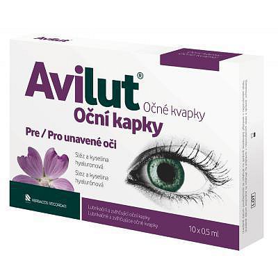 AVILUT Oční kapky 10x0.5ml