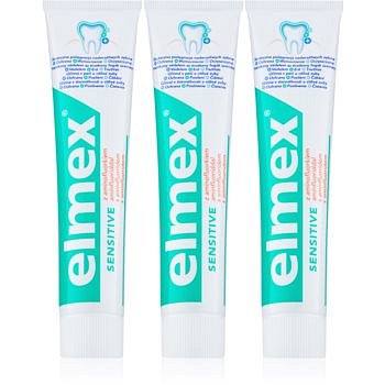 Elmex Sensitive pasta pro citlivé zuby 3 x 75 ml