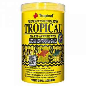 Tropical Tropical 1000ml/200g vysokoproteinové krmivo pro akvarijní ryby