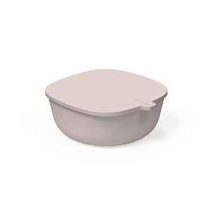 CHICCO Miska s víkem stohovatelná pink 6m+