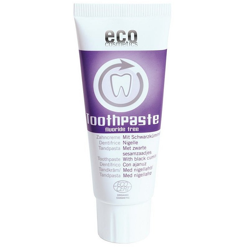 Eco Cosmetics Zubní pasta s černuchou BIO bez fluoru 75ml