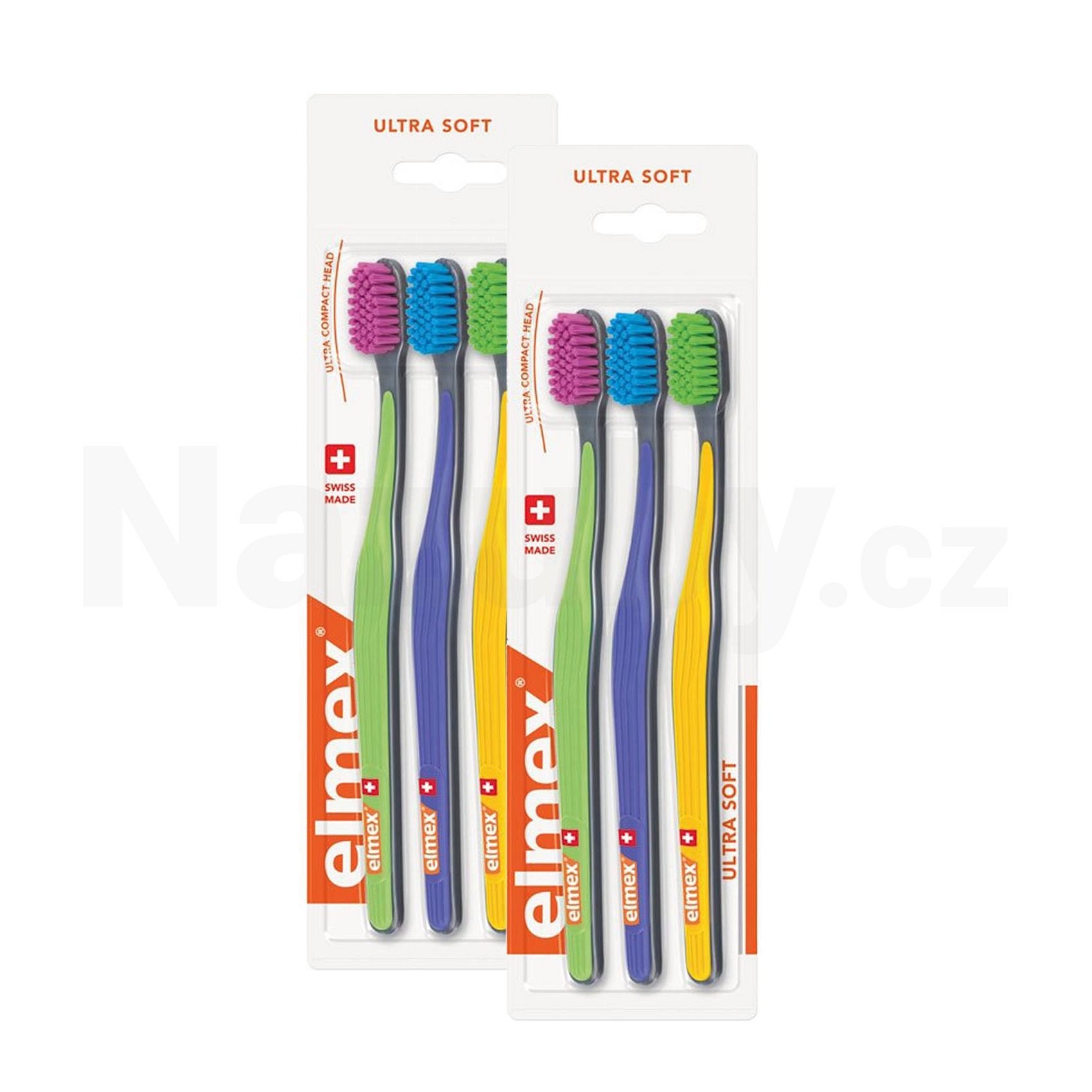 Elmex Ultra Soft zubní kartáček 6 ks