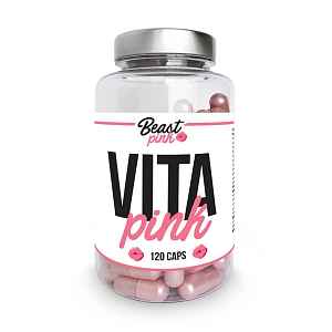 GymBeam BeastPink Multivitamín Vita Pink 120 kapslí