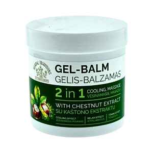 Krémový gel-balzám na nohy s jírovcem maďalem - 250 ml - Herbal Traditions