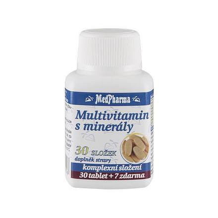 MedPharma Multivitamín s minerály 30 složek tablety 37