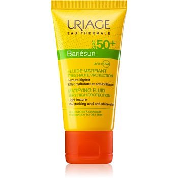 Uriage Bariésun Mat matující fluid s hydratačním účinkem SPF 50+ 50 ml