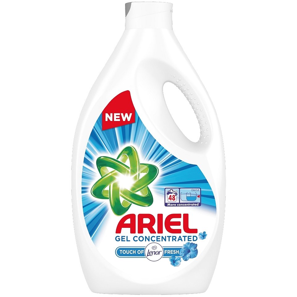 ARIEL Touch of Lenor 2,64 L (48 praní) – Prací gel