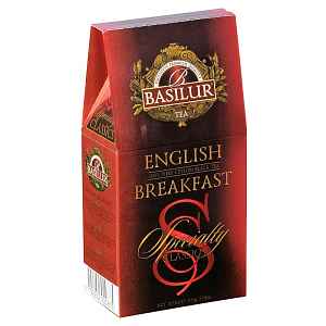 BASILUR Specialty English Breakfast černý čaj v papírové krabičce 100 g