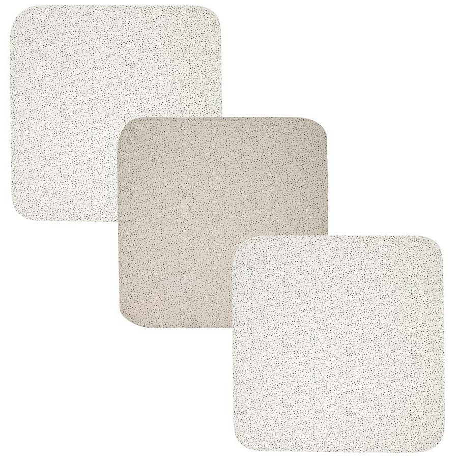 Bébé-Jou Mušelínová plenka Fabulous Dots 70x70cm set 3ks