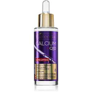 Bielenda Calcium + Q10 Concentrated actively lifting anti-wrinkle serum day/night liftingové sérum pro zpevnění kontur obličeje na den i noc 30 ml