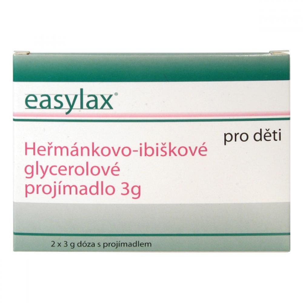 EASYLAX dětské projímadlo Chamomile 2 x 3 g