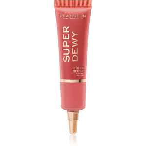 Revolution Superdewy tekutá tvářenka odstín Flushing For You 15 ml