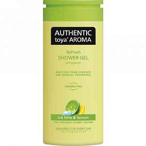 Authentic Toya Aroma Ice Lime & Lemon aromatický sprchový gel 400 ml