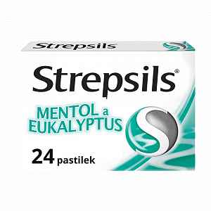 Strepsils Mentol a eukalyptus orm.pas.24 I