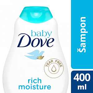 BABY DOVE Dětský šampon, 400 ml